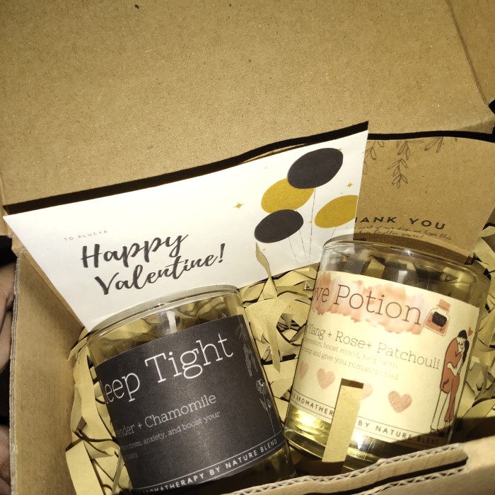 

✨READY✨ -Hampers scented candle for valentine, anniversary, birthday, graduatio - Sleep Tight, ST- 1.1.23