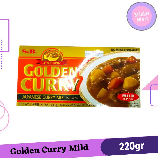 

S&B Golden Curry Mild | Kari Blok | Kari Jepang 220gr
