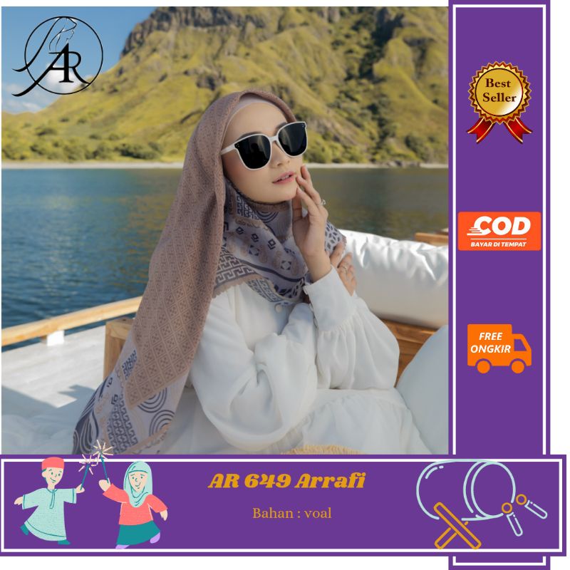 ARRAFI HIJAB SEGIEMPAT VOAL CANTIK TERLARIS TH.2022|| JILBAB SEGIEMPAT MOTIF ARRAFI