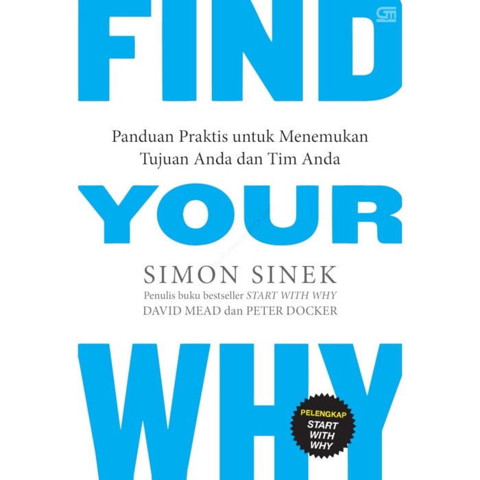 

[Buku] Find Your Why - Simon Sinek