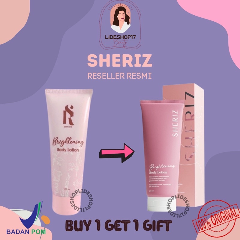 [READY] SHERIZ BRIGHTENING BODY LOTION / Sheriz Body Lotion