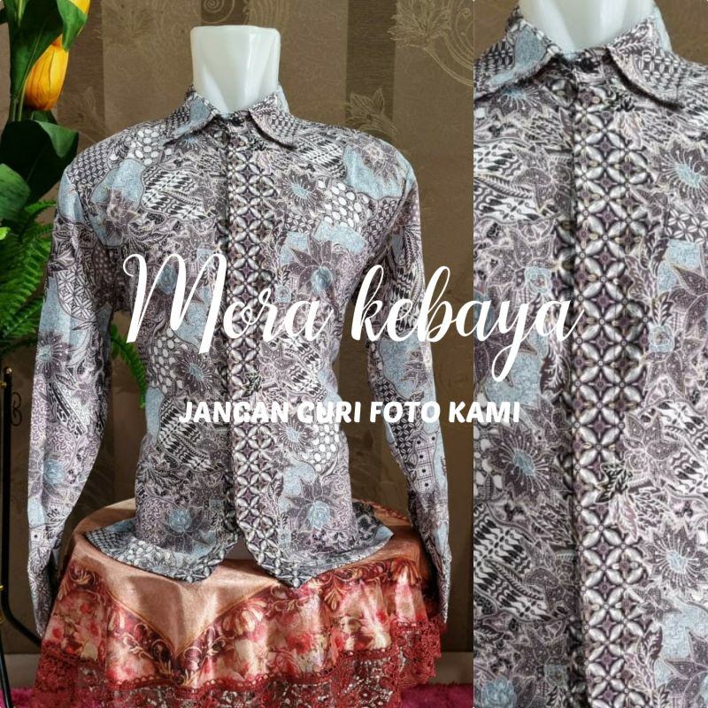 Batik pria lengan panjang/kemeja batik lengan panjang pria/kemeja batik