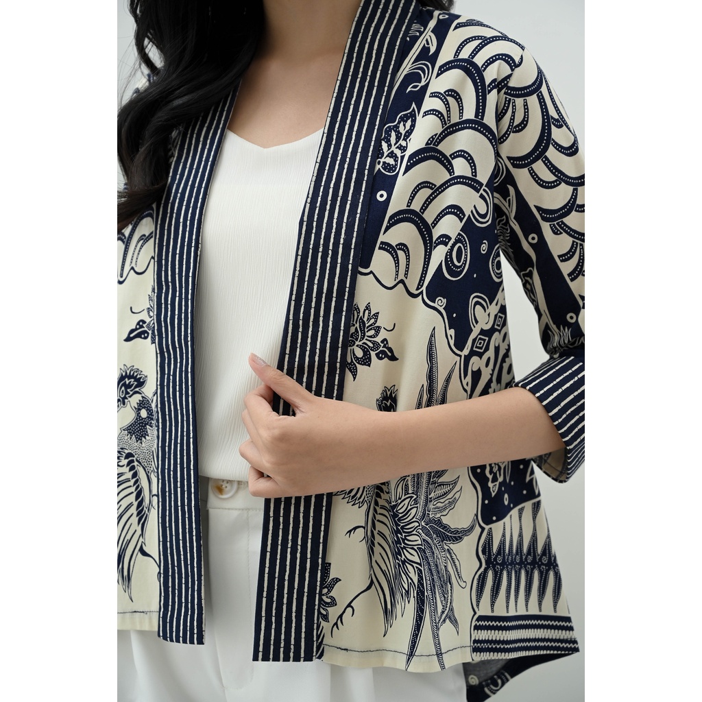 Outer Batik 241 HT /Outer Batik Wanita /Rompi Batik