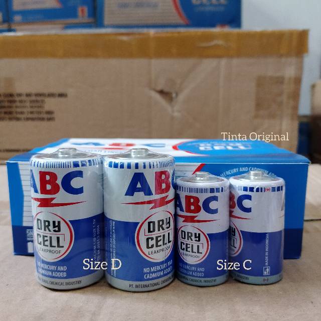 Baterai/Battery/Batere ABC Biru size D R20S 1.5V (isi 1 pcs)