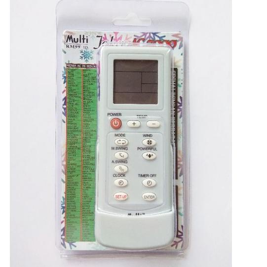 Depan1 REMOT/REMOTE AC ADVANTE / AKARI / AKIRA / AQUA / ARTIC / AUHTECH / AVANTE MULTI/UNIVERSAL/SEA