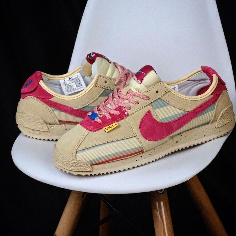 Nike Cortez X Union Tan Beige 100% Original