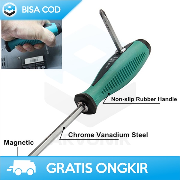 SET OBENG REPARASI 10IN1 ALAT PERKAKAS MULTIFUNGSI DENGAN MAGNET KUAT
