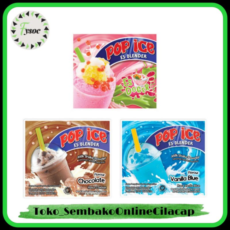 POP ICE 25 GR | MINUMAN SERBUK BLENDER