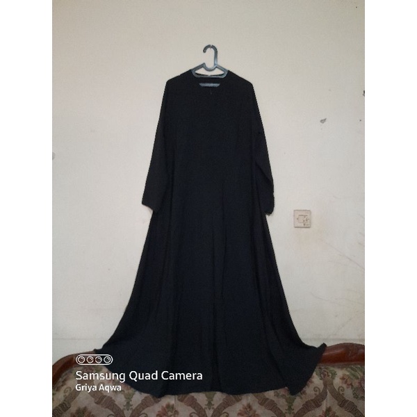Gamis polos/gamis syar'i/gamis hitam