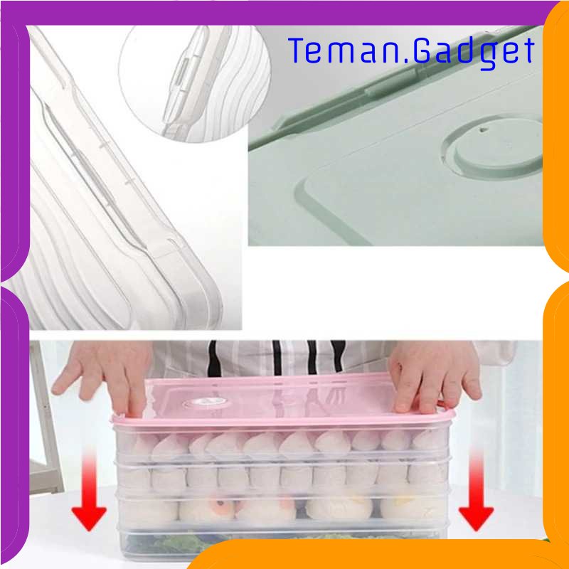 TG - DPR LuckyFox Kotak Kontainer Makanan Kulkas Storage Food Box - RFS48