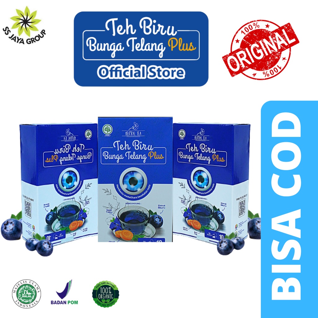 

Teh Telang Biru Premium Untuk Kesehatan Mata | 100% Bunga Telang Asli | 100% Bunga Telang Original