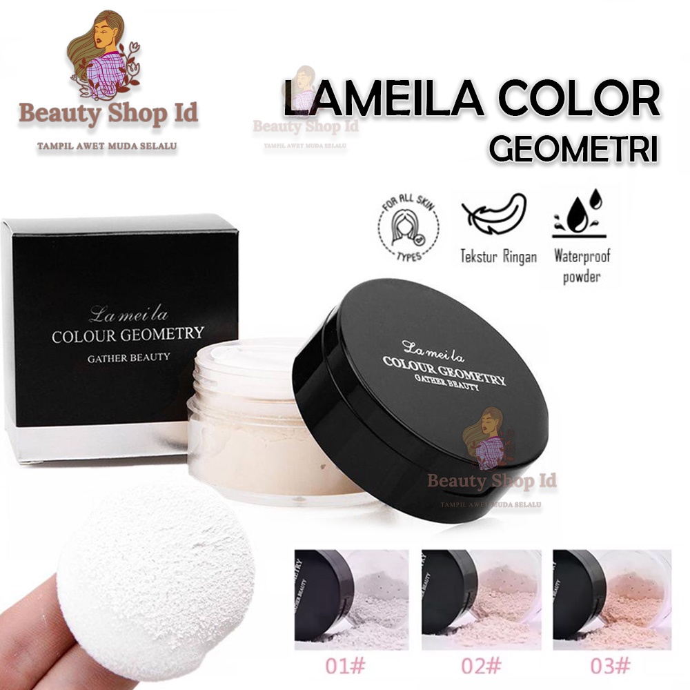 Beauty Jaya - Lameila 5067 Bedak Tabur Geometry Tahan Lama Dan Anti Air