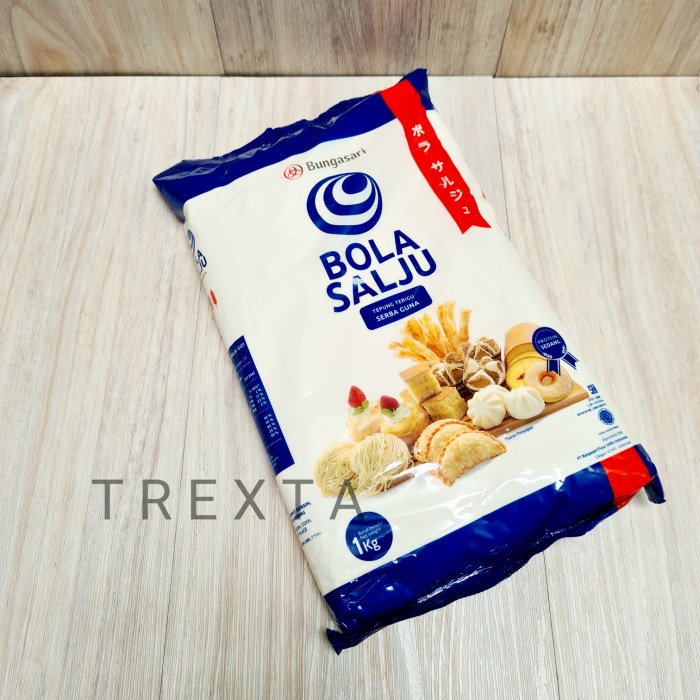 

[KARTON] Tepung Terigu Bola Salju Protein Sedang - 1KG [EKSPEDISI]