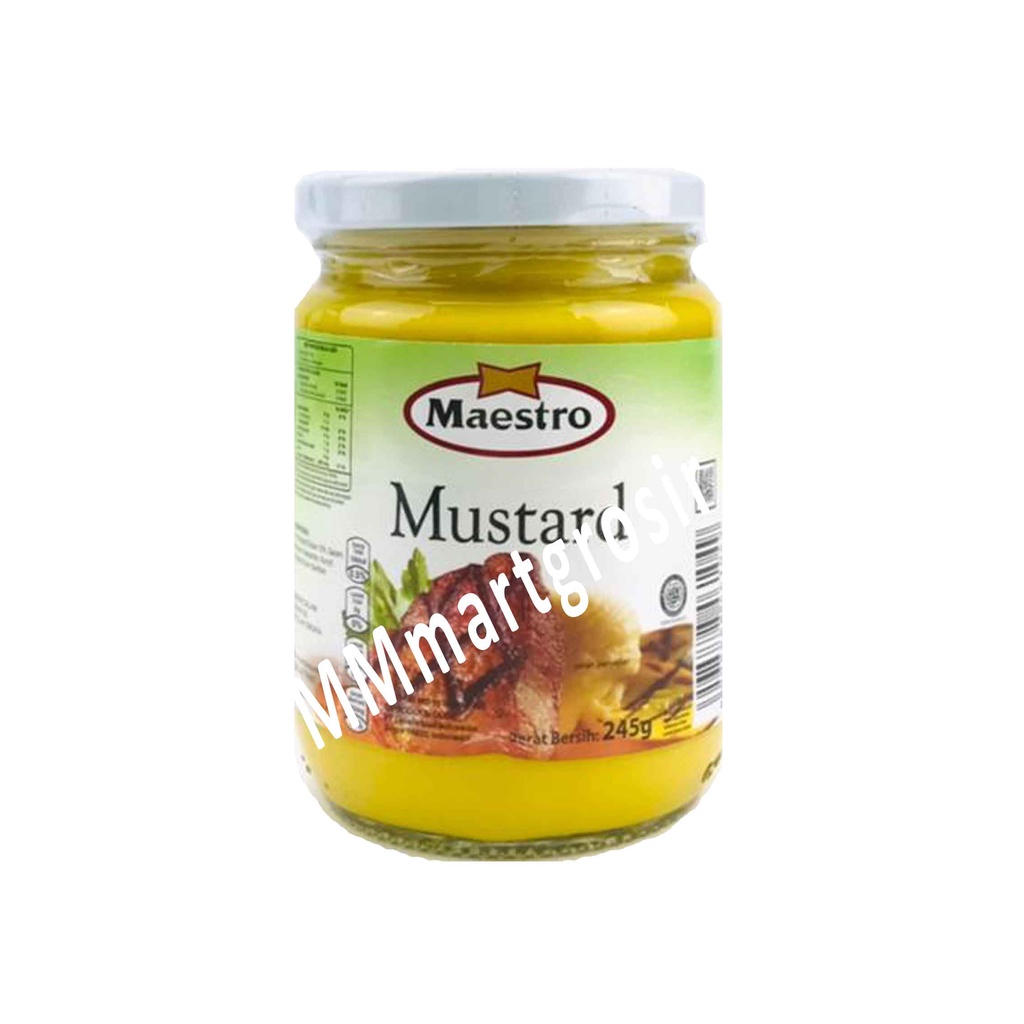 Maestro Mustard/ Saus Salad/ Dressing Bumbu/ 245g