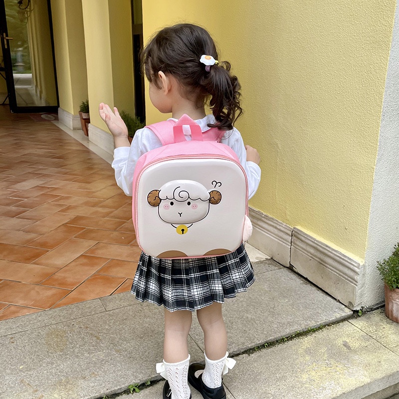 HITOSE - Kiyo Kids Backpack - Cute Bag Ransel - Kids Boy Anak Karakter Bagus Premium Bag Korea Tas Anak Perempuan Laki-Laki - waist bag anak - cross bag dinosaurus - tas souvenir - tas ulang tahun - tas telor telur kado ultah