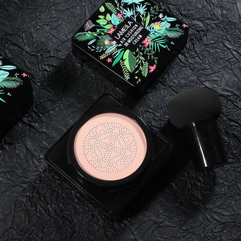 Lameila Mushroom Air Cushion BB Moisturizing Cream bedak glowing