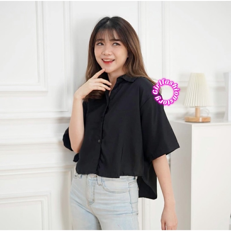 GFS BOLERO CROP KEMEJA BIGSIZE