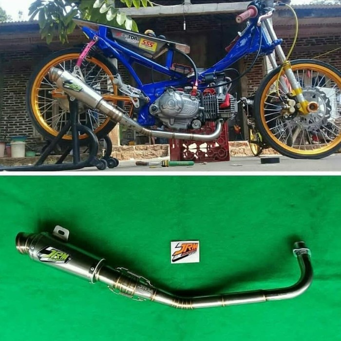Knalpot JRM Muffler Jupiter 200cc Original  STOK TERBATAS