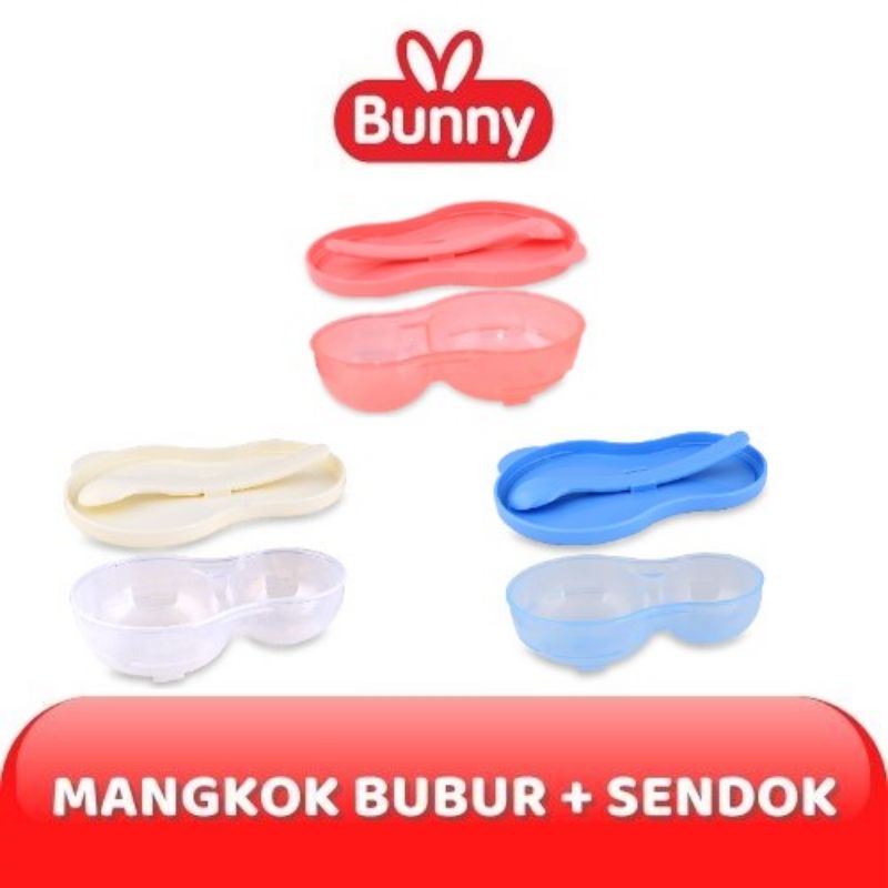 lov me❤️ Lusty Bunny Mangkok Bayi Sendok Bowl Grinder alb0001