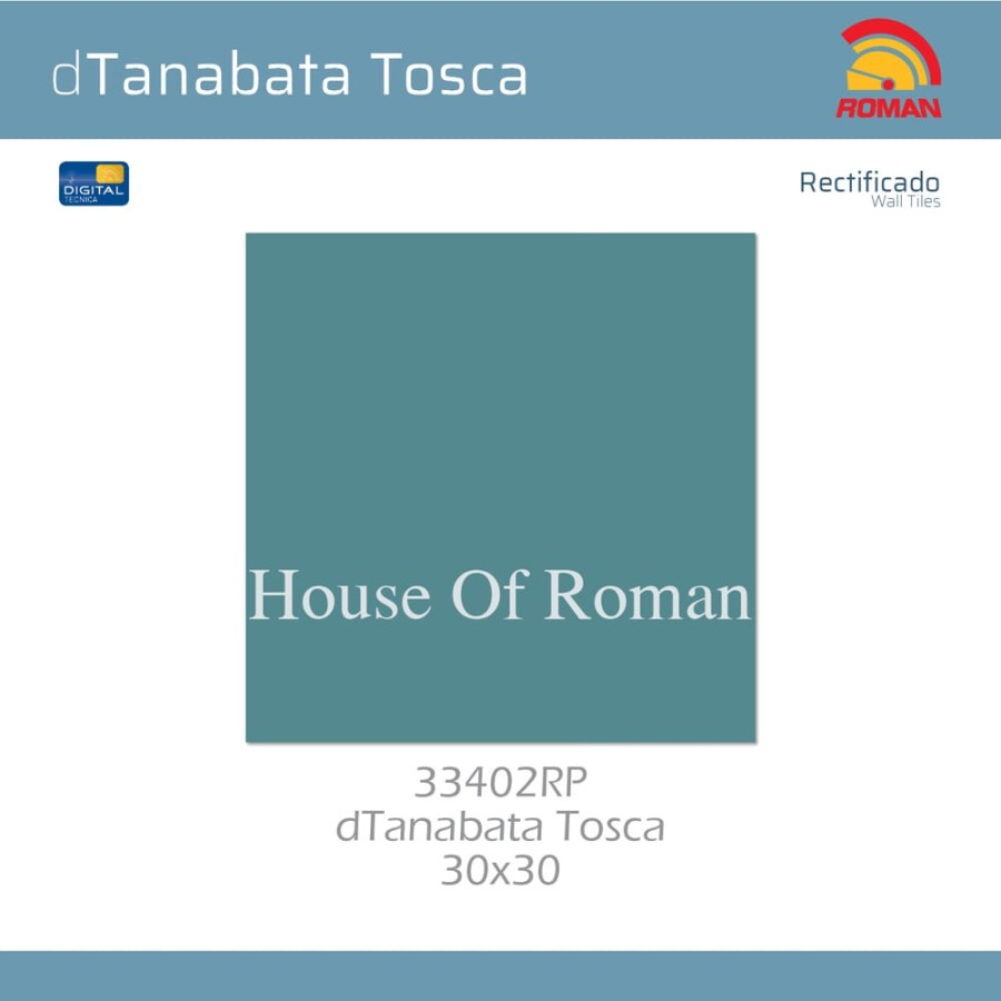 ROMAN KERAMIK DTANABATA TOSCA 30X30RMF 33402RP (ROMAN HOUSE OF ROMAN)