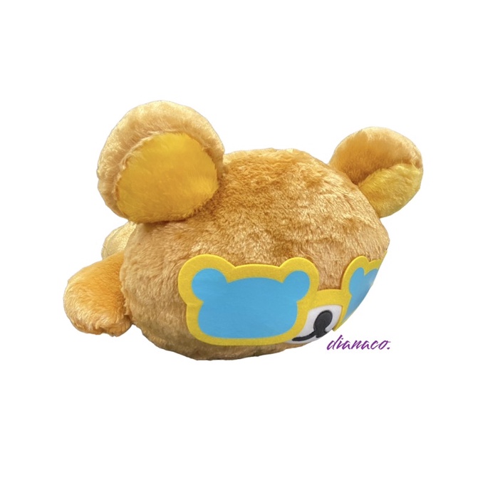 Boneka Karakter Rilakkuma Sunglasses Size 45cm Original / Boneka Rilakkuma Kacamata Original / Bonek