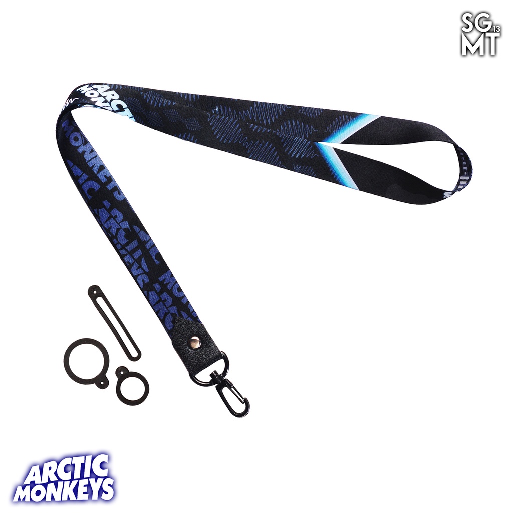 Lanyard ARCTIC MONKEYS Sigmat13 Gantungan id card Printing name tag