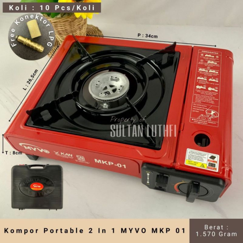 KOMPOR PORTABLE 2 IN 1