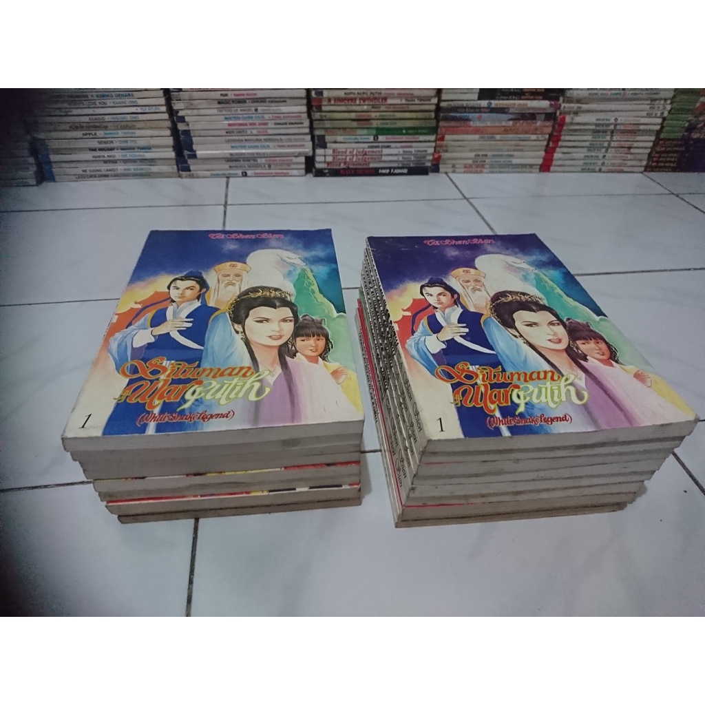 Novel Legenda siluman ular putih 1-9 tamat ta shen shen