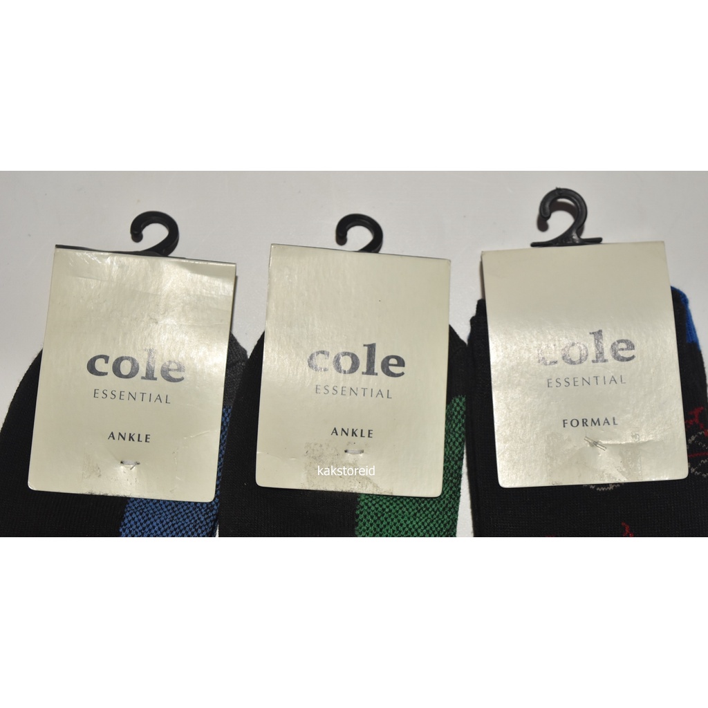 COLE Kaos Kaki Formal dan Ankle LLD 05 ORIGINAL & REAL PICTURE