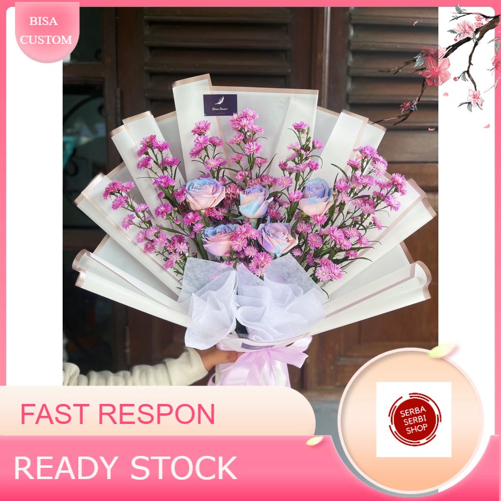 Jual READY STOCK BUKET BUNGA PALSU / ARTIFICIAL FLOWERS BOUQUET ...