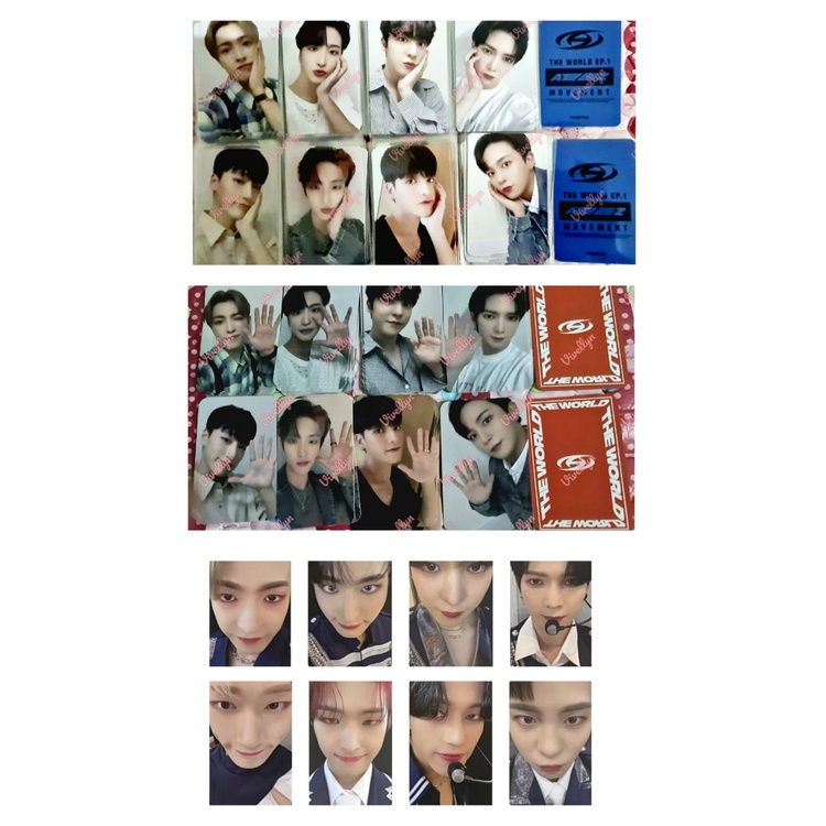 Photocard PC Ateez Movement Guerilla Makestar Soundwave Wonderwall ver2 Hongjoong Seonghwa San
