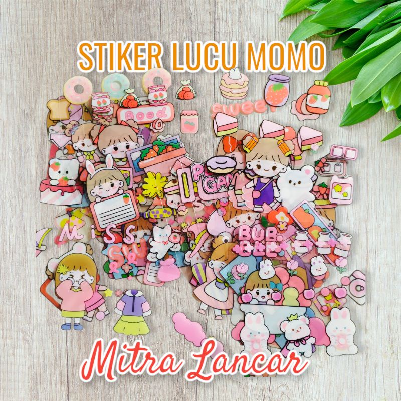 

Stiker Kartun Korea Lucu Anti Air Dekorasi Handbook Scrapbook DIY