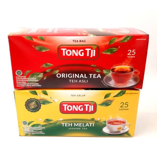 

Jual teh celup TONG TJI @25 tea bags