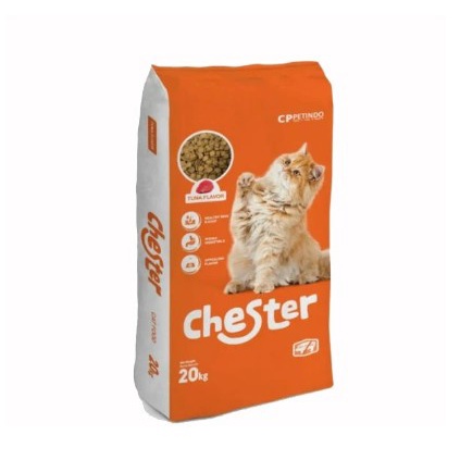 { KHUSUS GOJEK/GRAB } CHESTER makanan kucing kering 20 kg dry cat food