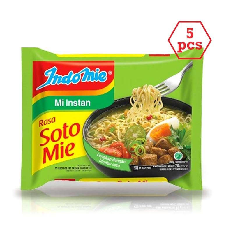 

Indomie Soto Mie Mie Instan [70 g/ 5 pcs]