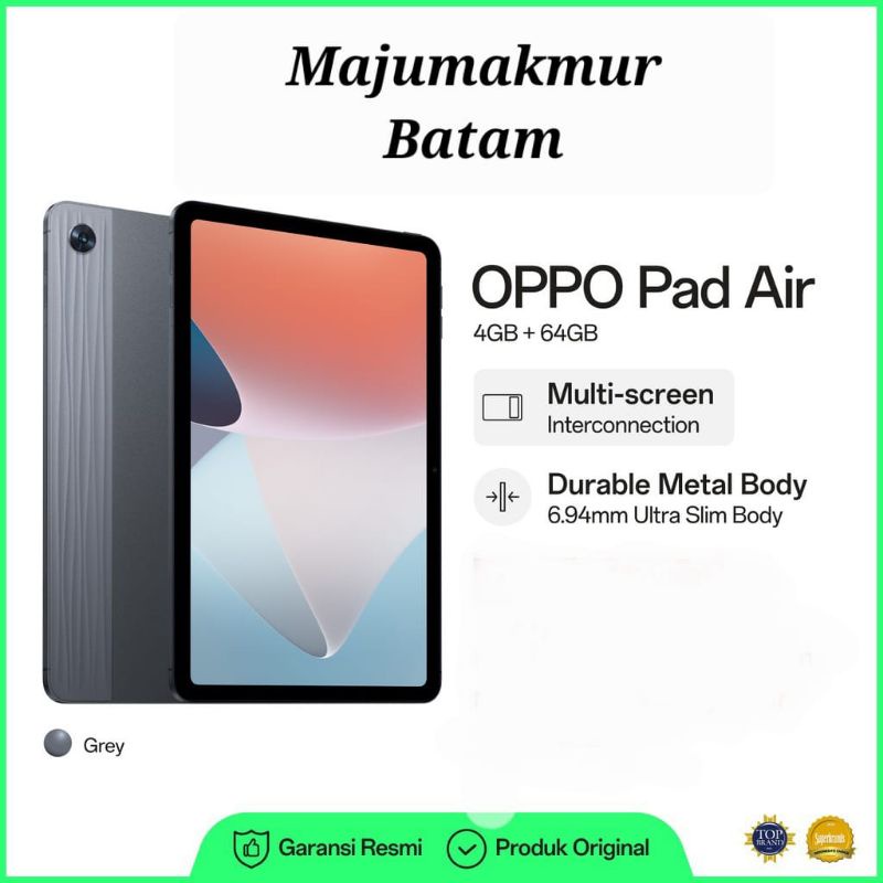 OPPO PAD AIR RAM 4/64GB NEW