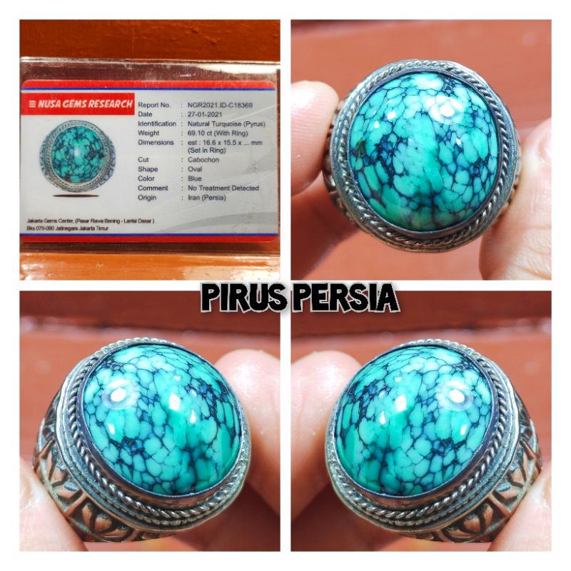 BATU PIRUS HIJAU DAUN SUPER IRAN