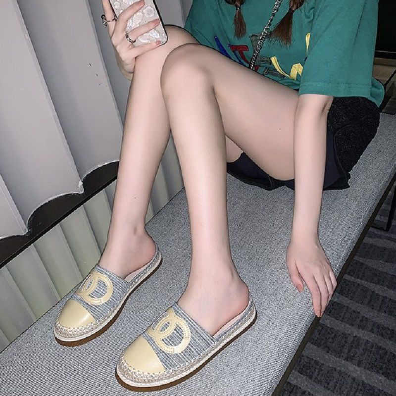 [COD] 10996 Sandal Import Wanita Much Espadrilles Mules