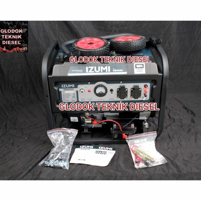 NEW IZUMI GENSET BENSIN 3000 WATT GS 4000 SALE