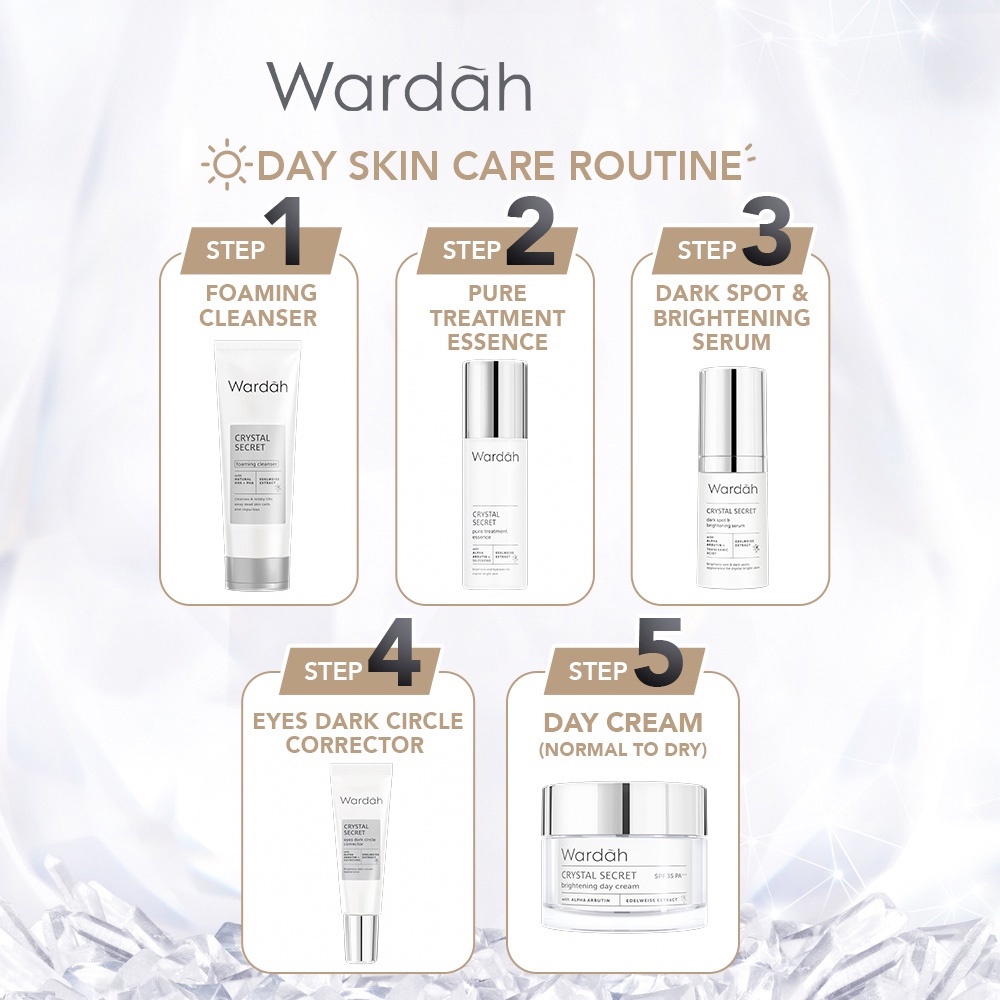 WARDAH Crystal Secret Series Brightening