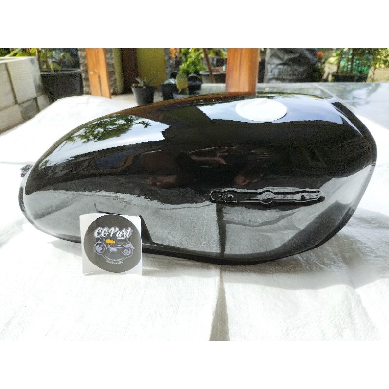 Tangki Motor Honda CB125 Hitam Press