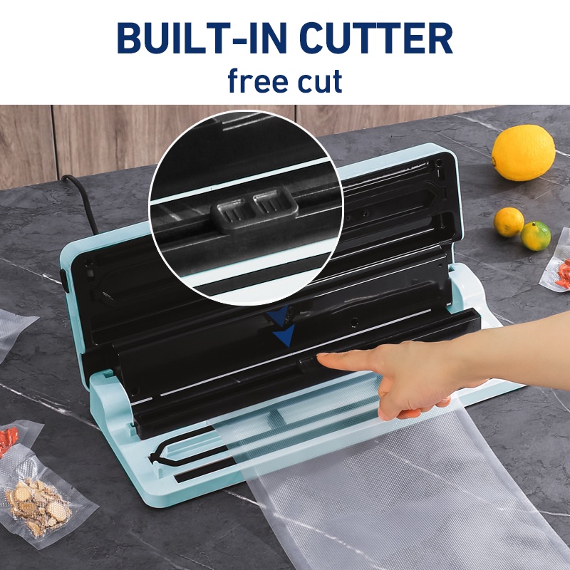 Bonkyo Vacum Sealer Portable Food Grade Vacuum Sealer Home Preservation Packaging Machine Mesin Vacuum