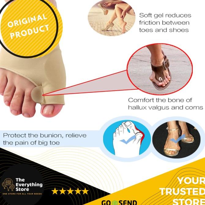 TheEverythingStore Bunion Corrector Toe Brace Orthopedic/Terapi Jempol