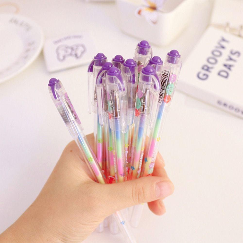 Mxbeauty Pena Gel Warna Gradasi 5 Pcs Melamun Scrapbooking Akun Tangan Alat Tulis Siswa Perlengkapan Kantor Sekolah Menulis Pena Gambar