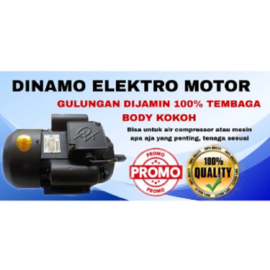 MAXPUMP YC711-4 Elektrik Motor Dinamo listrik Dynamo Elektro Motor 220VOLT 1PHASE 4P 120WATT 0.18HP 1400RPM
