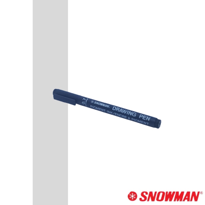 

Drawing Pen Snowman Hitam 0.7 FT - 700 HITAM Pena Gambar