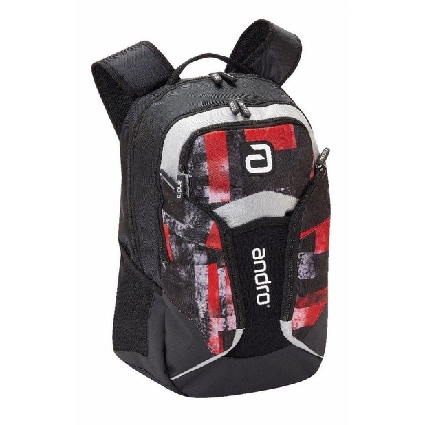 Tas Tenis Meja Pingpong Andro Fraser Backpack Red