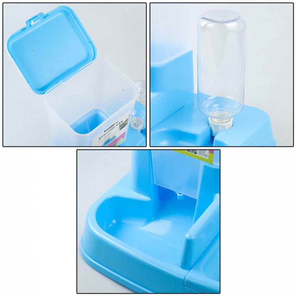 Tempat Makan Minum Anjing Kucing Taffhome Pet Food Dispenser