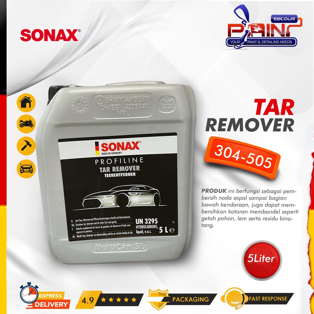 SONAX Profiline Tar Remover 304-505 Galon 5 L Pembersih Noda Aspal