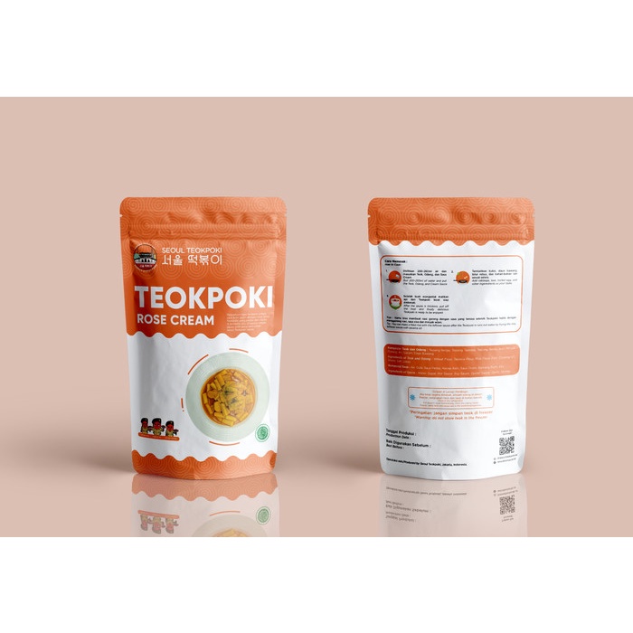 

Past Seoul Teokpoki Rose Cream - Teokpoki/Tteokbokki/Tteokpoki/Teokboki